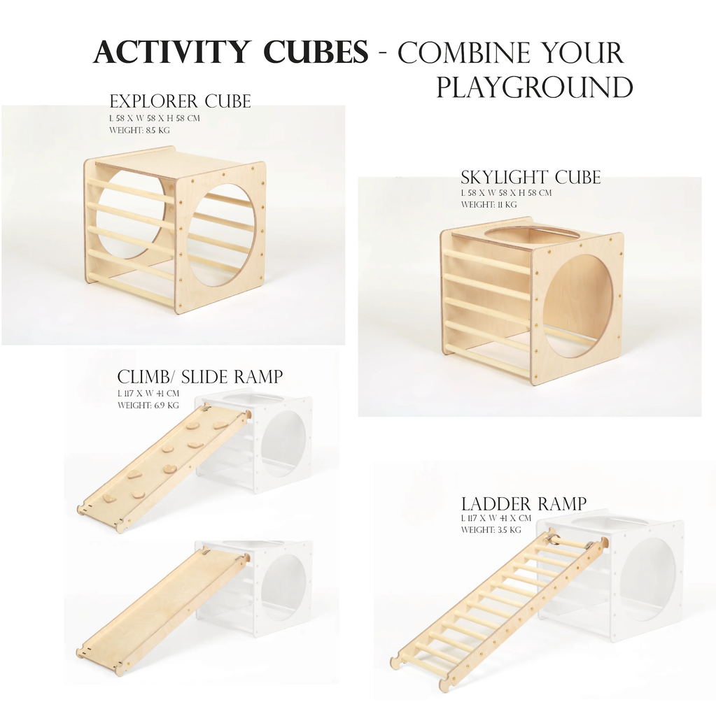 Play cube cheap with slide